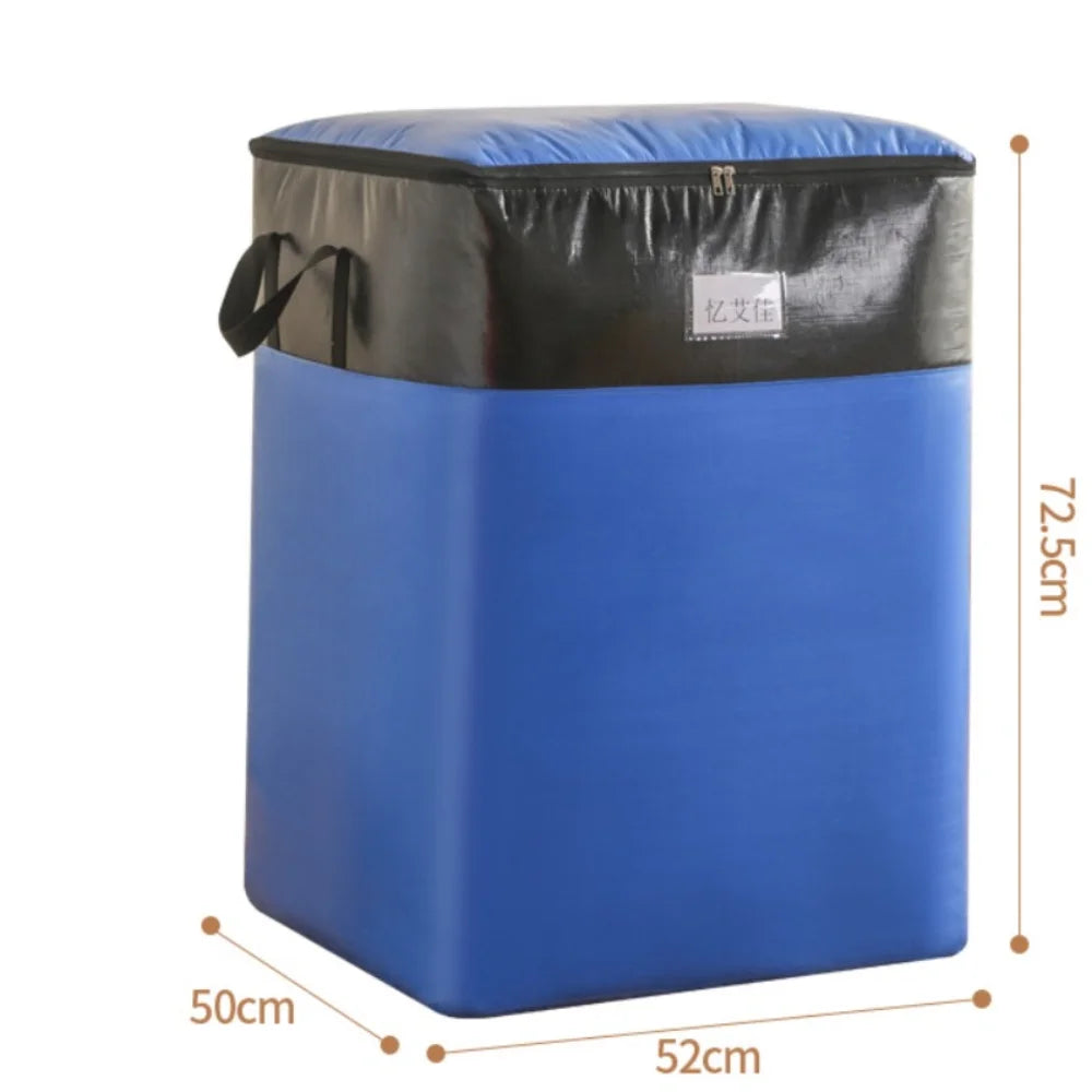 Large Capacity Moving Package Bag Multifunctional Durable Luggage Packing Bag Waterproof Dustproof Clothes Quilt Storage Bag
