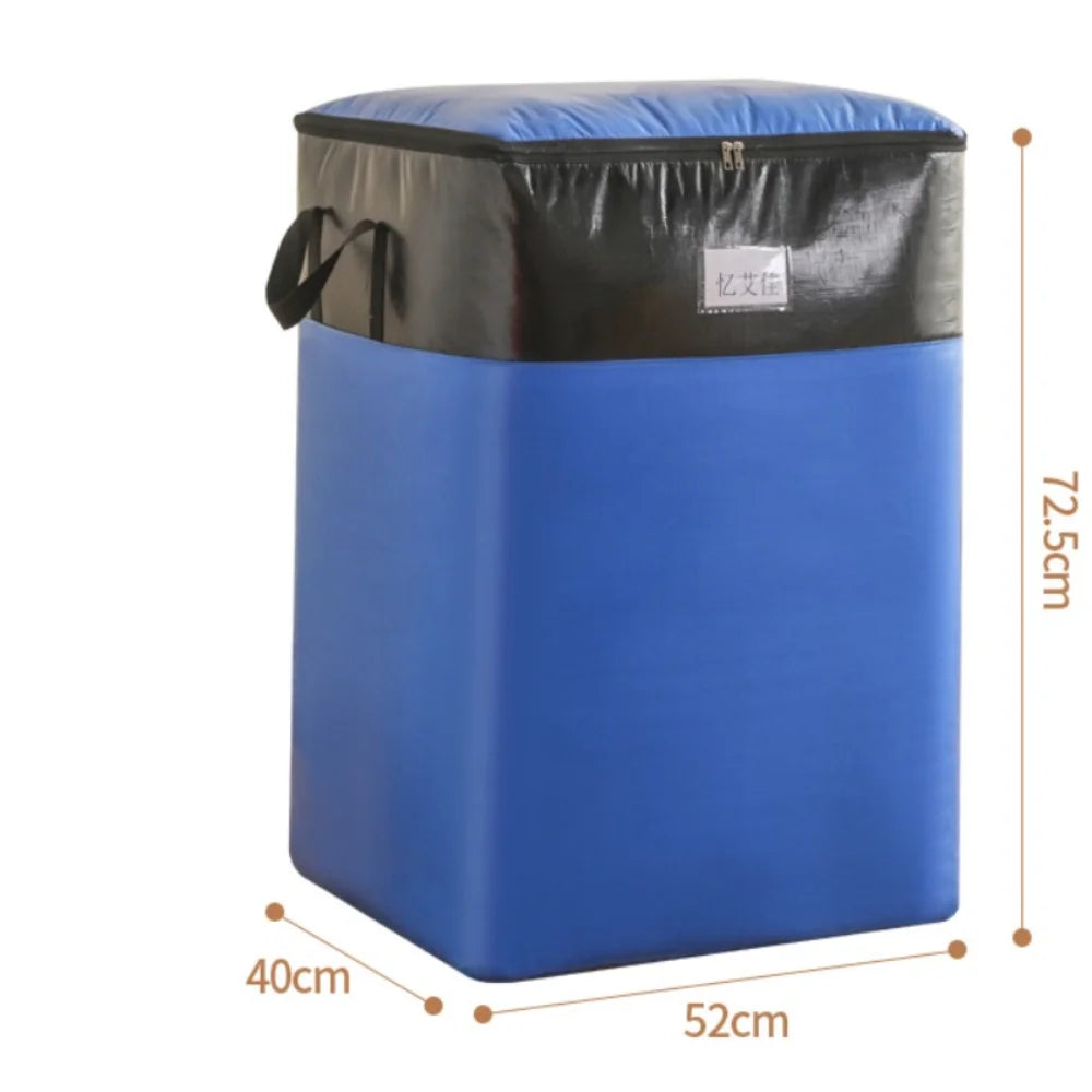 Large Capacity Moving Package Bag Multifunctional Durable Luggage Packing Bag Waterproof Dustproof Clothes Quilt Storage Bag