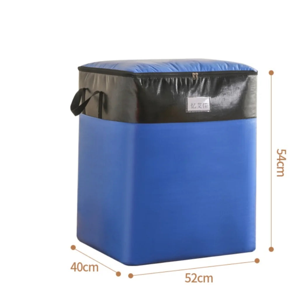 Large Capacity Moving Package Bag Multifunctional Durable Luggage Packing Bag Waterproof Dustproof Clothes Quilt Storage Bag