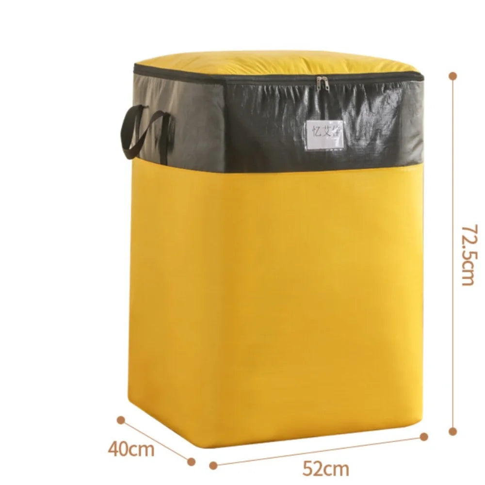 Large Capacity Moving Package Bag Multifunctional Durable Luggage Packing Bag Waterproof Dustproof Clothes Quilt Storage Bag