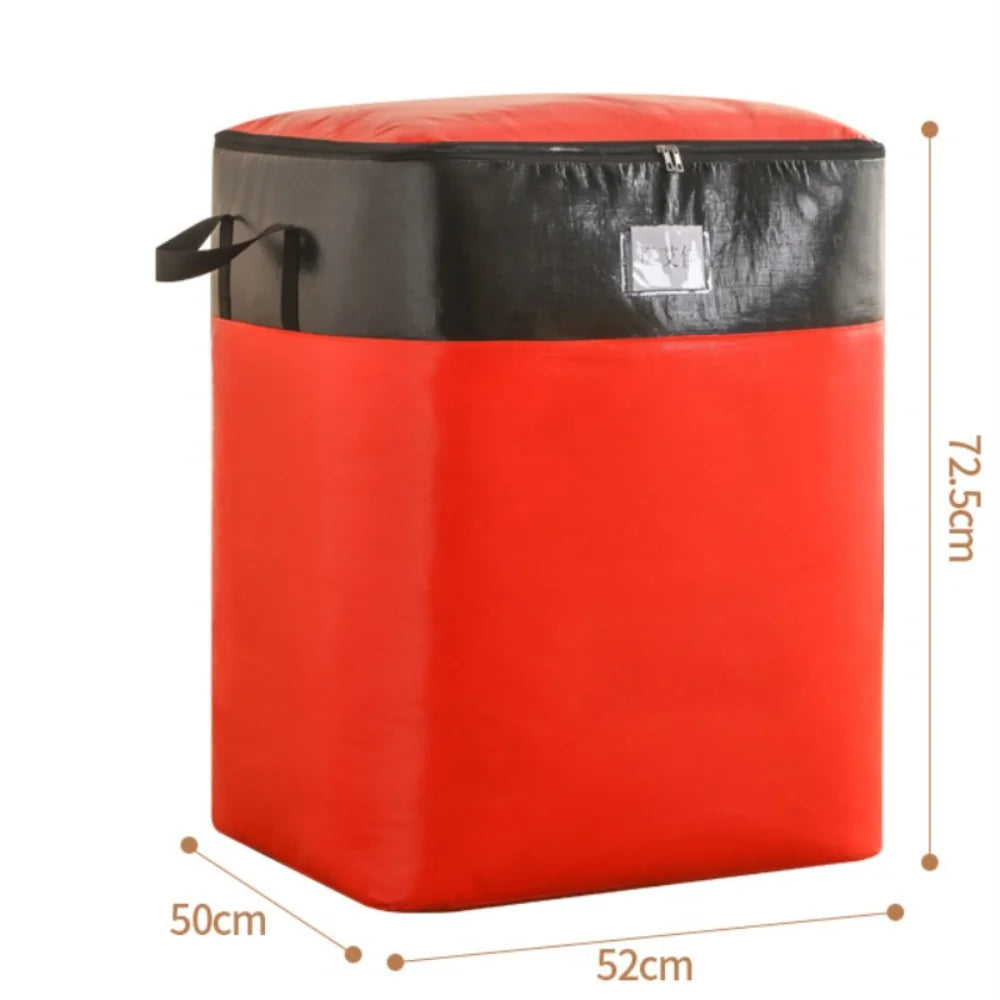 Large Capacity Moving Package Bag Multifunctional Durable Luggage Packing Bag Waterproof Dustproof Clothes Quilt Storage Bag